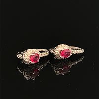 Pendientes Mirco Visconti Mujer in Oro Rubino 0.78 Ct BG345\R - BG345\R